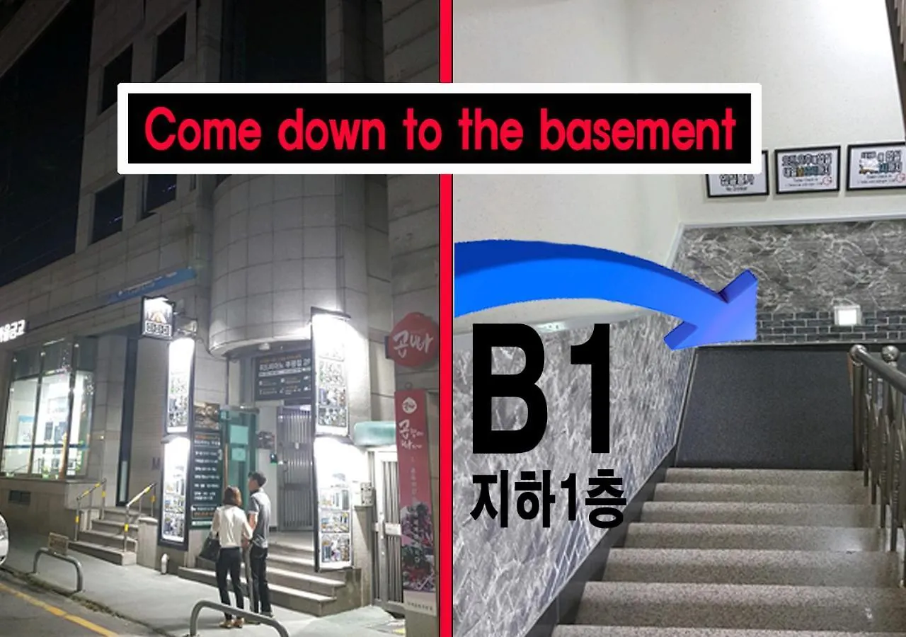 캡슐호텔 Multi24 멀티 24 hours multi room motel hotel guest house A 인천 대한민국